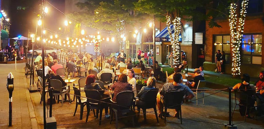 Halifax singles hooking up outside The Old Triangle Irish Alehouse