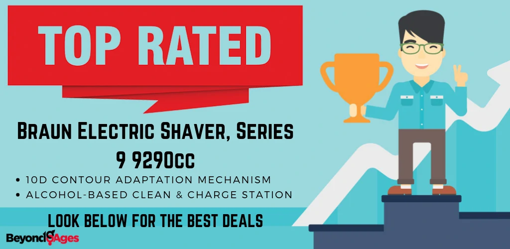 The Braun Electric Shaver Series 9 9290cc was the top-rated electric razor for a close shave